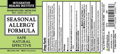 2oz Bottle Label (Seasonal Allegry Formula 2oz Bottle Label)